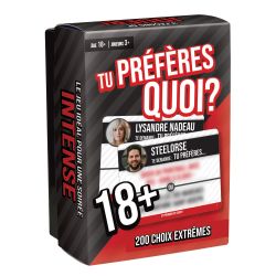 JEU TU PRÉFÈRES QUOI? 18ANS